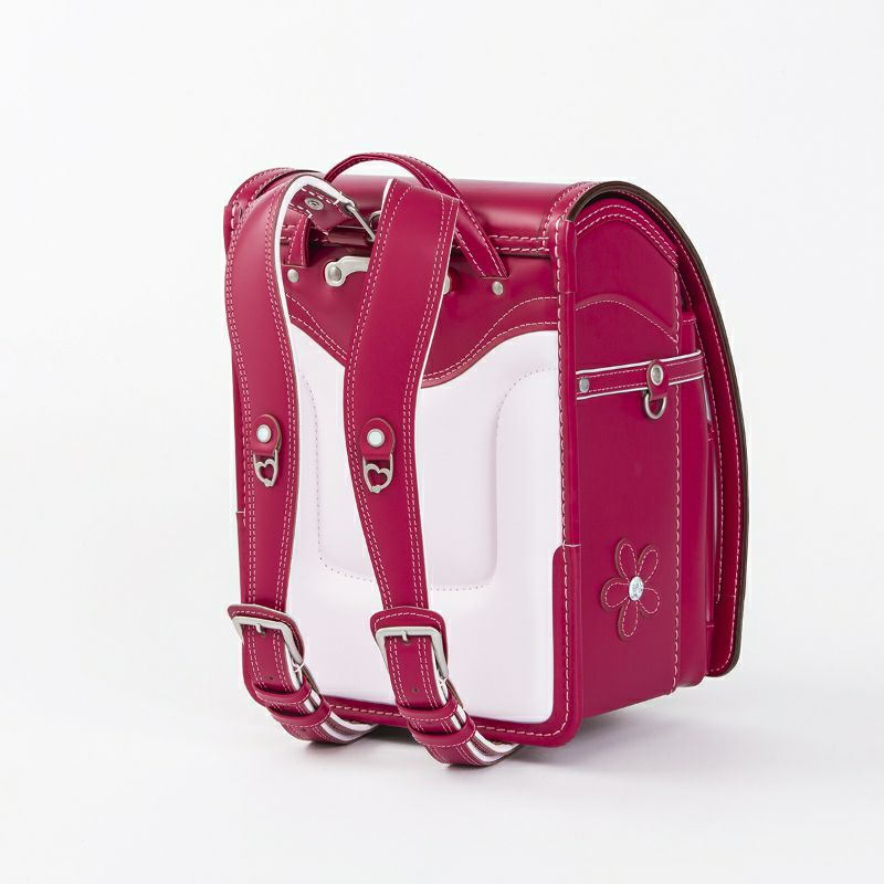 【2027年ご入学向け】コードバン・アンティーク（かぶせコードバン）ローズピンク（ラフィーネオプション）