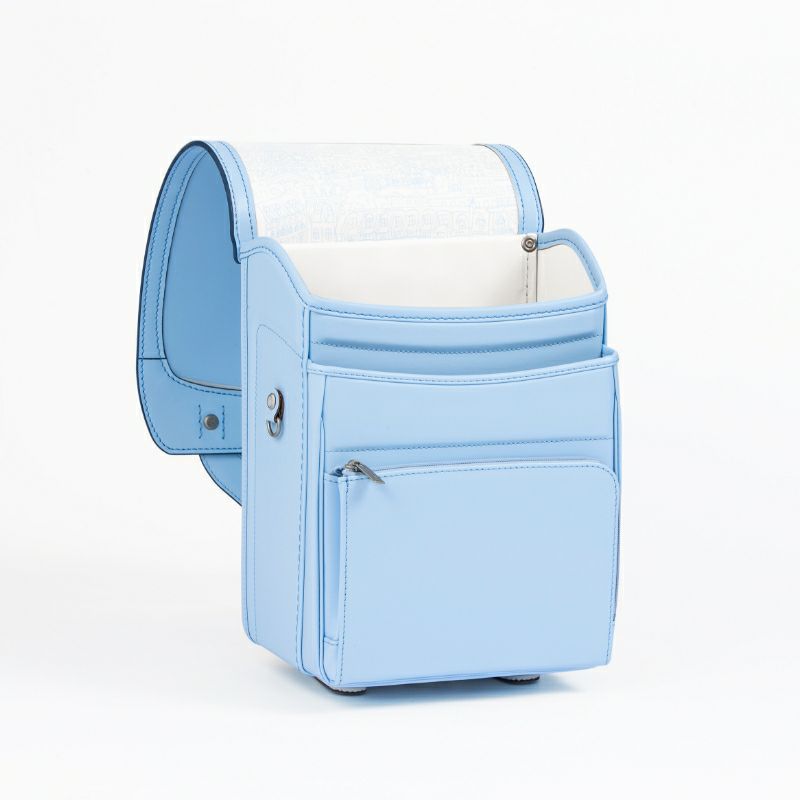 【2027年ご入学向け】アニエスベーランドセル with 鞄工房山本（牛革）アイスブルー
