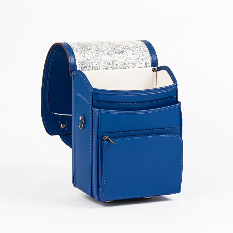 【2027年ご入学向け】アニエスベーランドセル with 鞄工房山本（牛革）マリンブルー