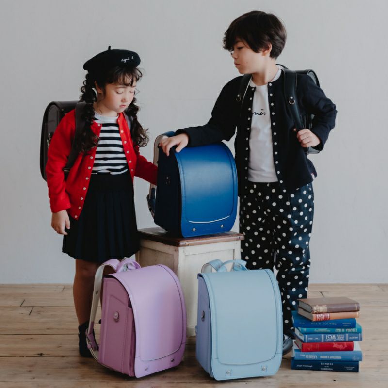 【2027年ご入学向け】アニエスベーランドセル with 鞄工房山本（牛革）マリンブルー