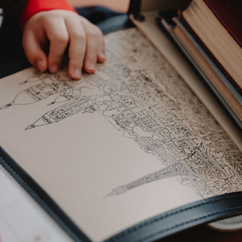 【2027年ご入学向け】アニエスベーランドセル with 鞄工房山本（牛革）マリンブルー