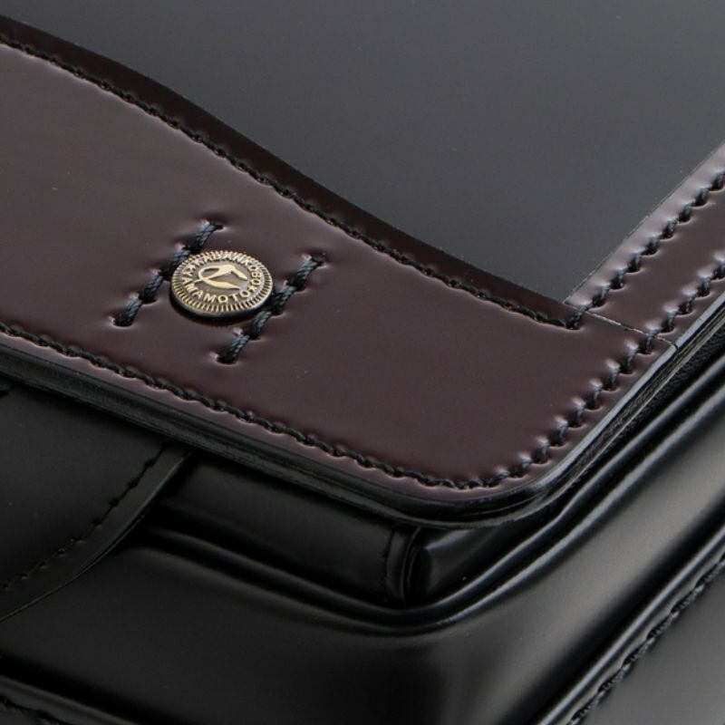 【2027年ご入学向け】オールコードバン 夢こうろ染（かぶせ・大マチコードバン）黒