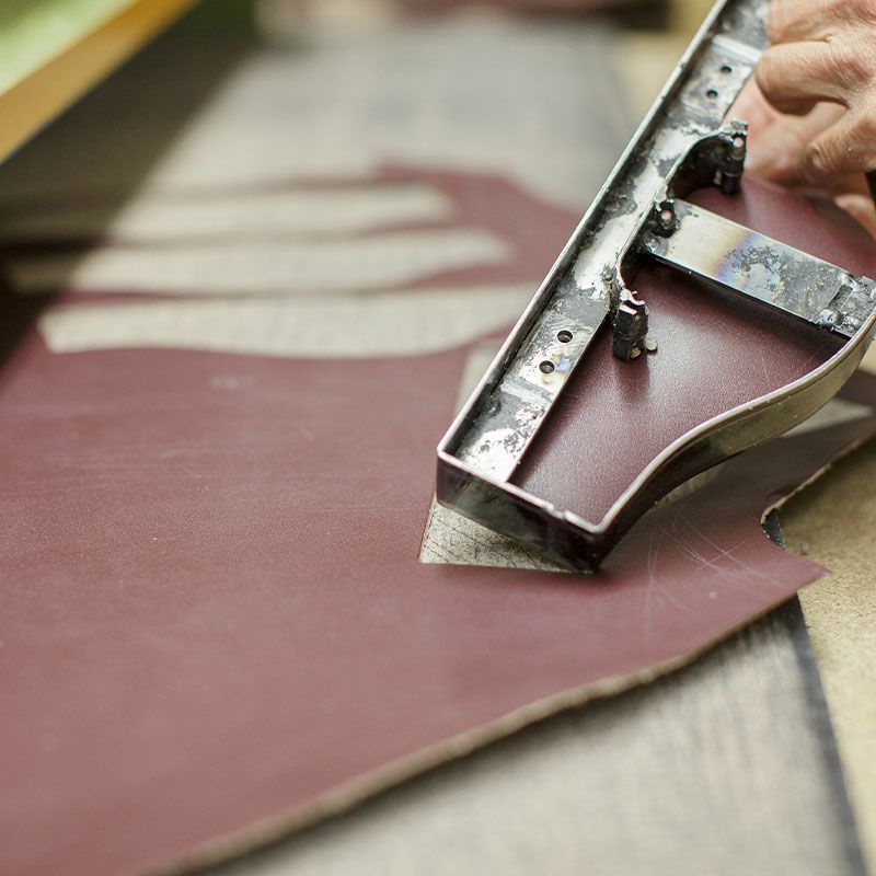 ランドセルの革でつくるコインケースキット（牛革）